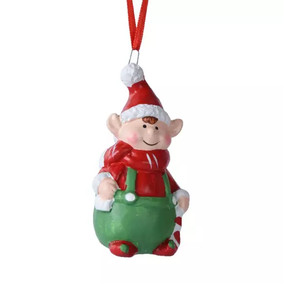 Elfe Jules de Navidad para colgar Multicolor