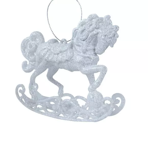 Caballo para colgar Bascule Blanco 2