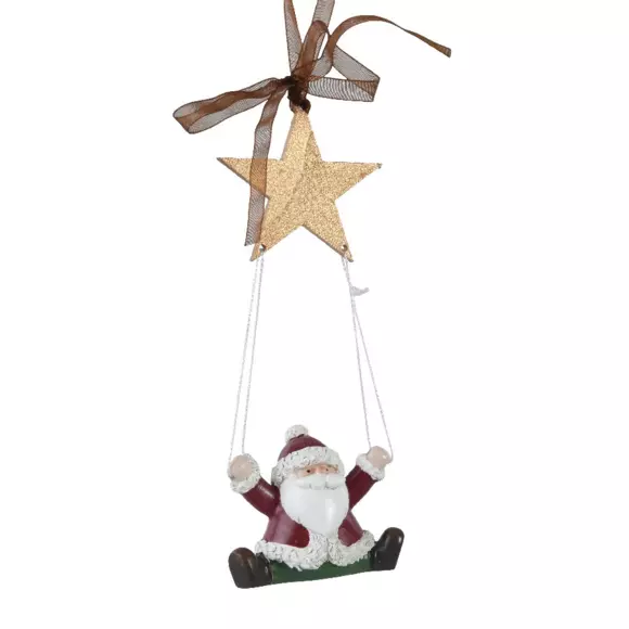 Père Noël à suspendre Volant Multicolore 2
