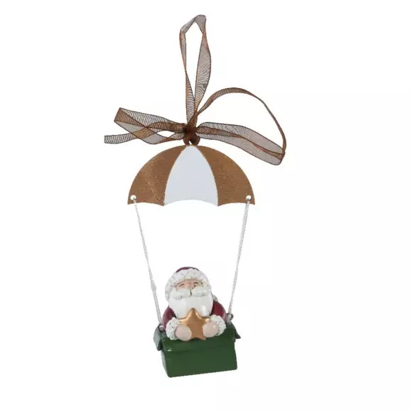 Père Noël à suspendre Montgolfière Multicolore 2