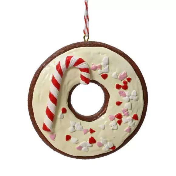 Suspension Donut Sucre d'orge Blanc