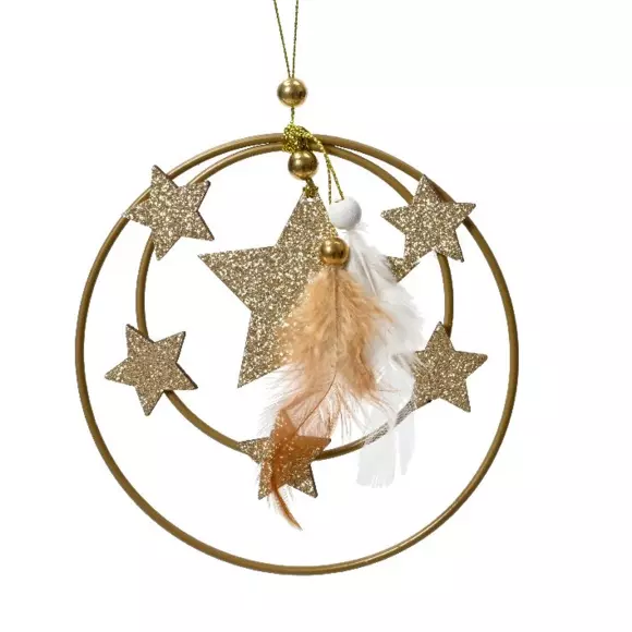 Estrella de Navidad para colgar Couronne Oro