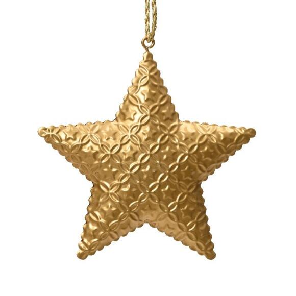 Estrella de Navidad para colgar Bijoux Oro