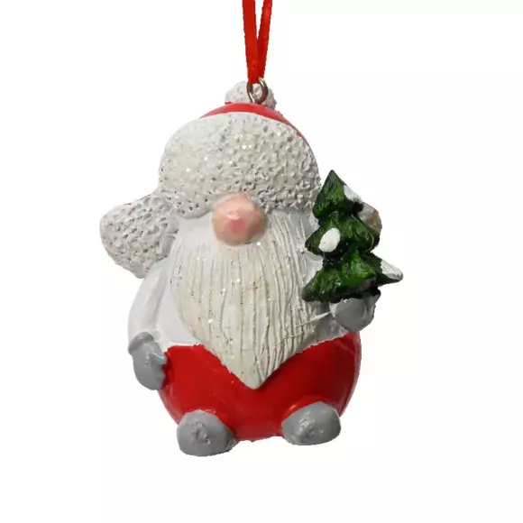 Lutin de Noël Jack de Noël à suspendre Rouge 2