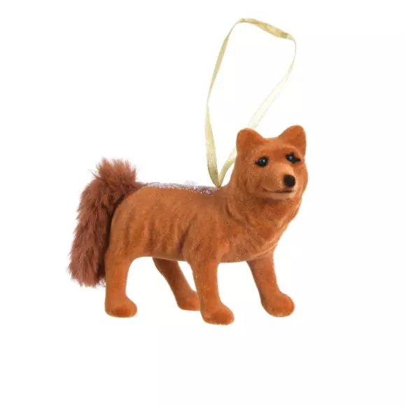 Renard de Noël à suspendre Filou Marron 2
