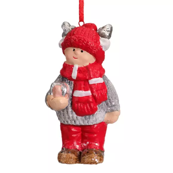 Grote hangdecoratie Chérubin Rood 3