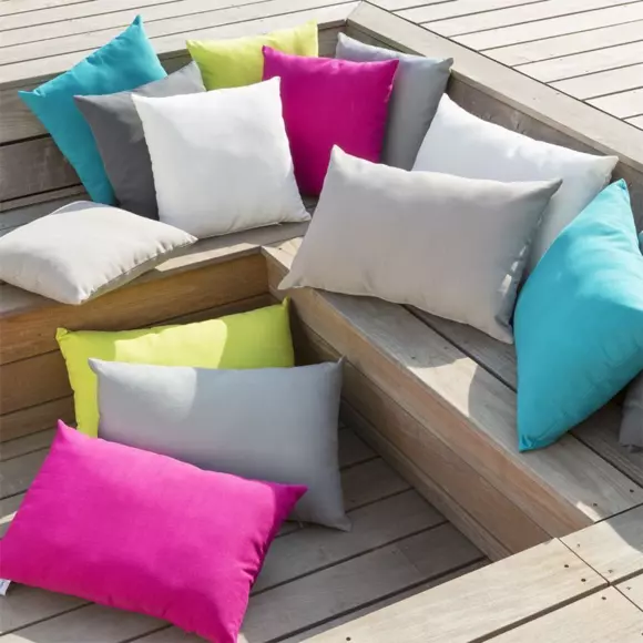 Coussin carré (40 cm) Korai Gris ardoise 3