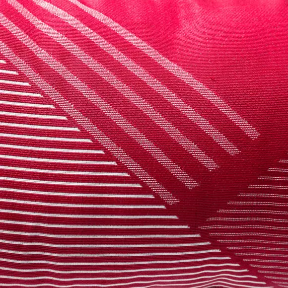 Cojín rectangular (50 cm) Jacquard Rojo granada 3