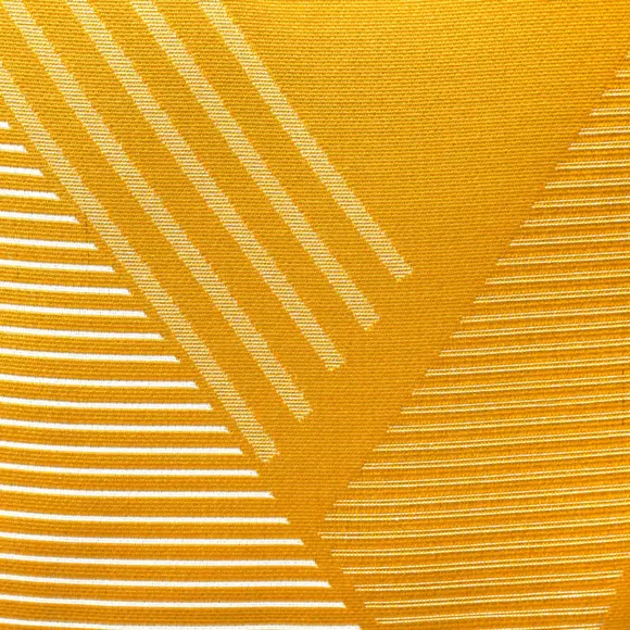 Coussin (40 cm) Jacquard Jaune moutarde 3