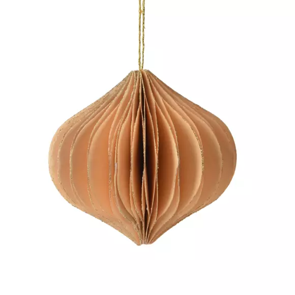 Lote de 12 decoraciones colgantes de Navidad Oro 2