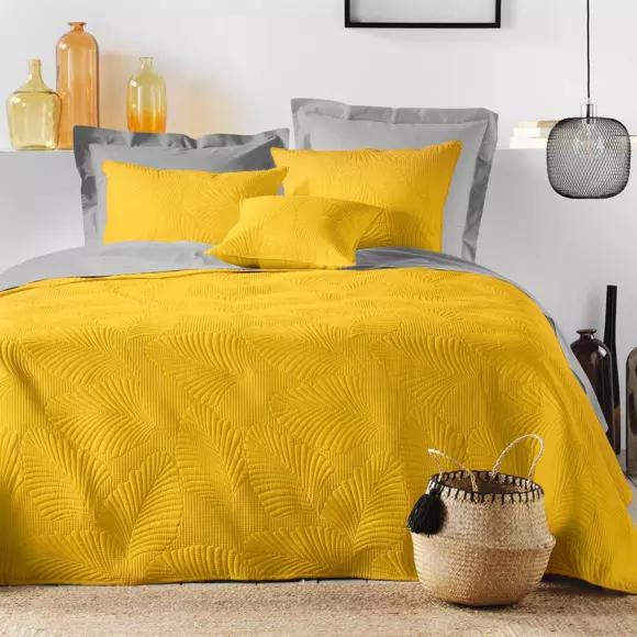 Bedsprei (220 x 240 cm) Palombine Okergeel 1