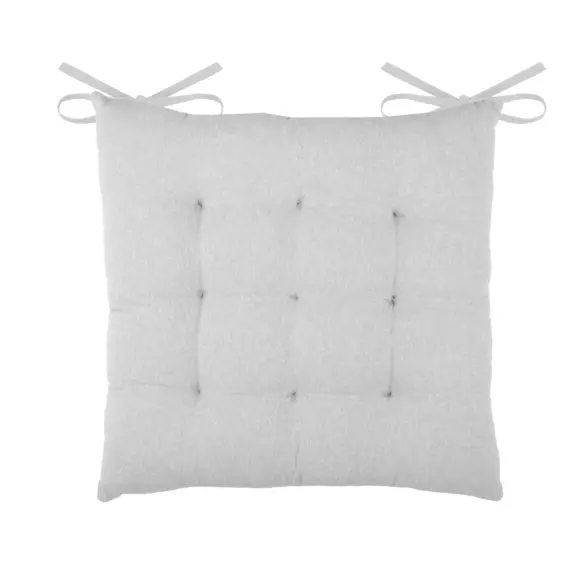 Coussin de noël chaise carrée Sibérie Blanc 3