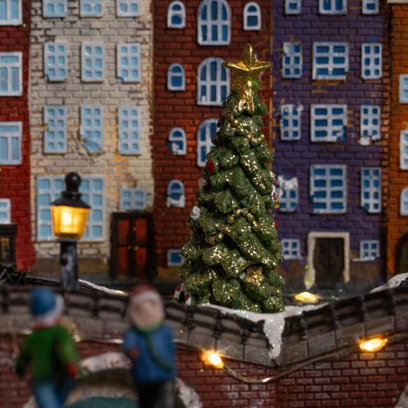 Pueblo de Navidad luminoso y musical Amsterdam 3