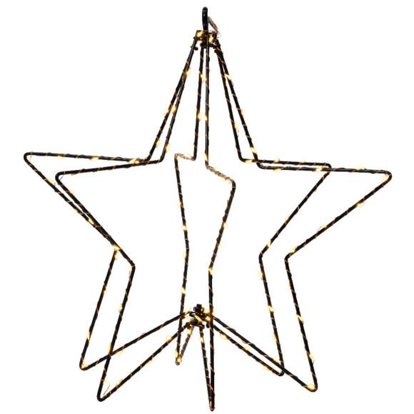 Estrella luminosa 3D Blanco cálido 150 LED 3