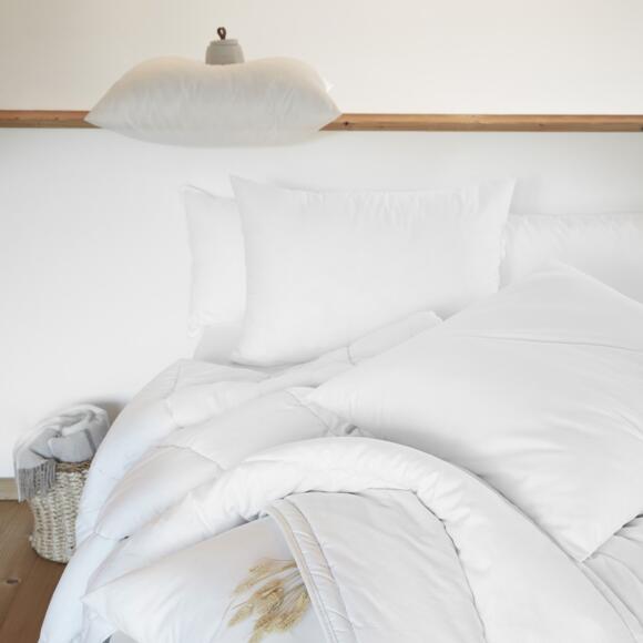 Cuscino letto quadrato antiacaro  (60 cm) Sirius Bianco