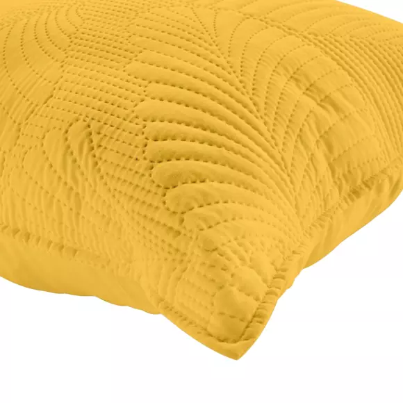 Housse de coussin (40 cm) Palombine Jaune ocre 2