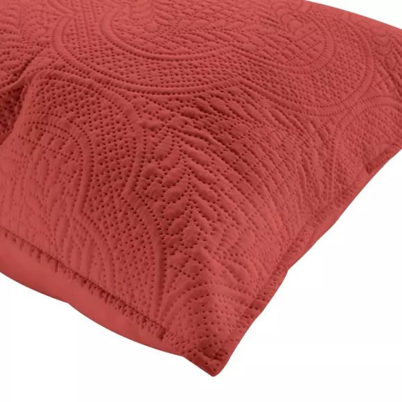 Funda de cojín (40 cm) Romane Terracota 2