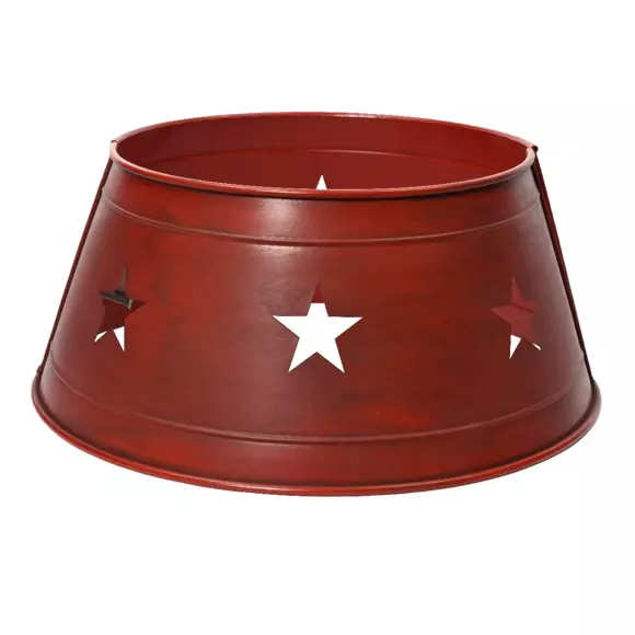 Cubre  pie de árbol en hierro Etoile Rojo 3