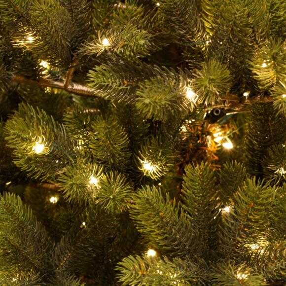 Künstlicher Weihnachtsbaum mit Beleuchtung für draußen Winnipeg H240 cm Tannengrün 3