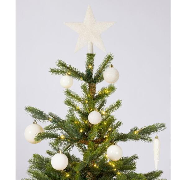 Kit di decorazioni di Natale Novae Bianco panna 3
