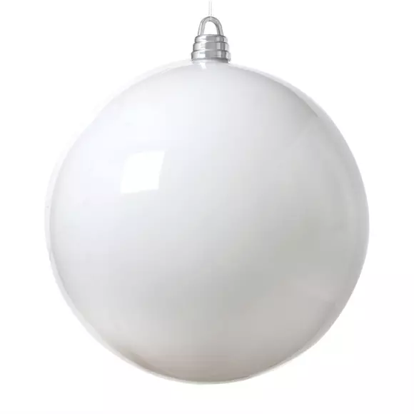 Bola de Navidad (D400 mm) New Alpine XXL Blanco 2