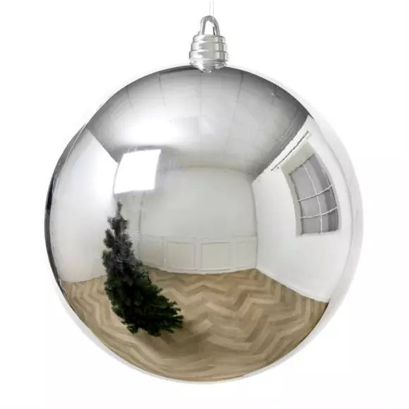 Boule de Noël (D400 mm) New Alpine XXL Argent 2