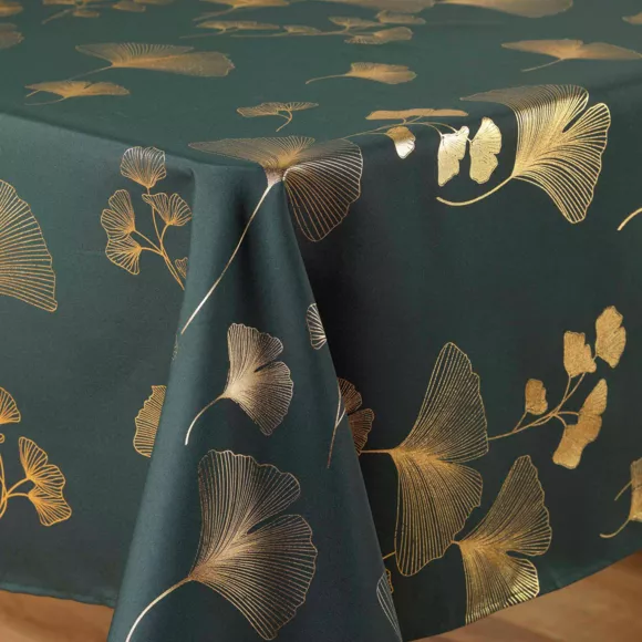 Mantel rectangular (L240 cm) Bloomy Verde