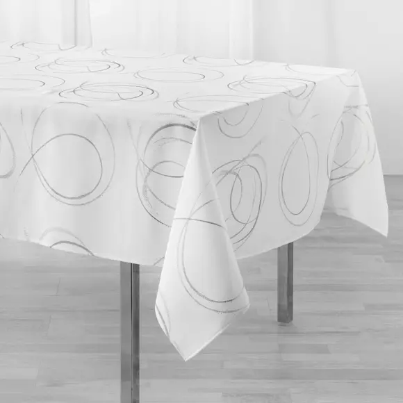Nappe rectangulaire (L300 cm) Bully Blanche 3