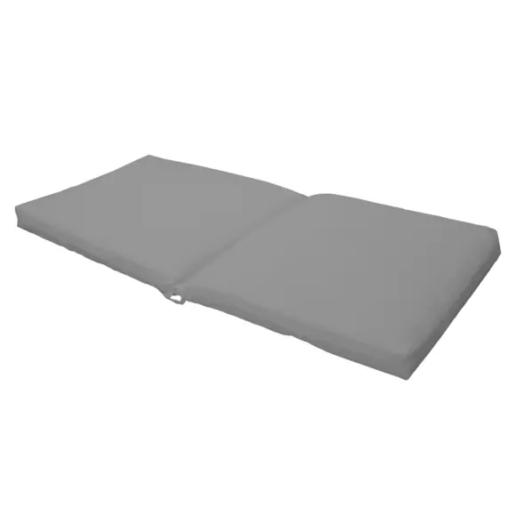 Coussin de chaise avec dossier (L90 cm) Mambo Gris anthracite 2
