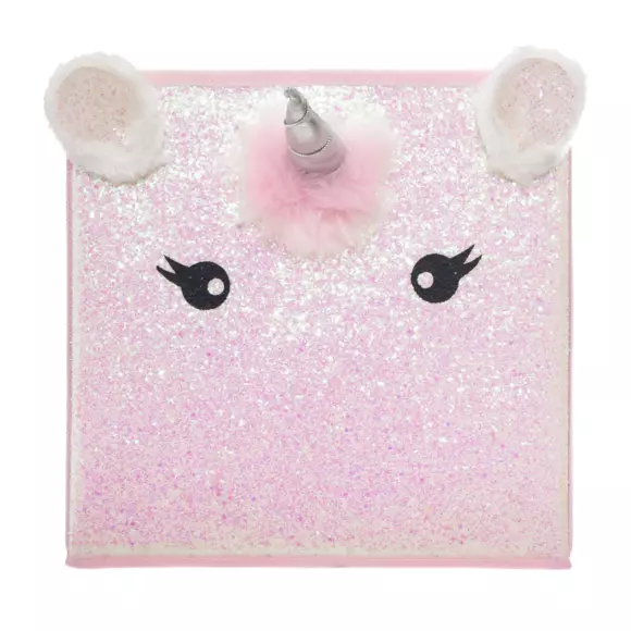 Cesto para ordenar Unicornio Rosa 2