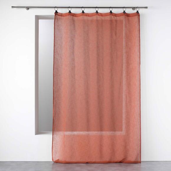 Tenda trasparente (140 x 240 cm) Linka Terracotta 3