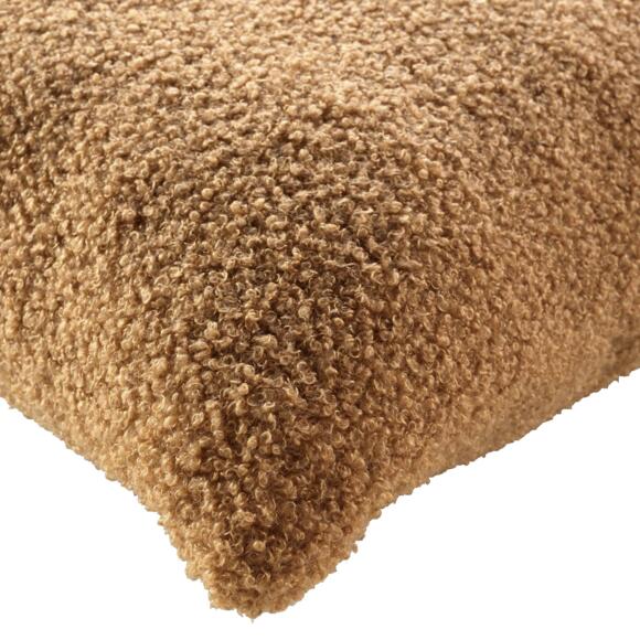 Cuscino quadrato ricciolo (45 cm) Wooly Camel 1
