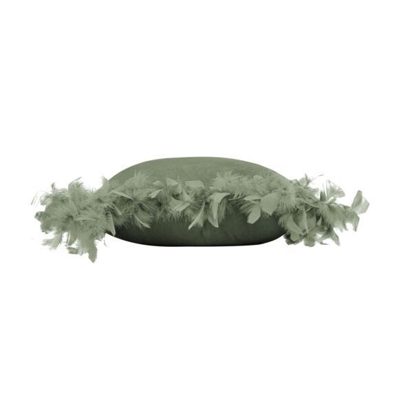 Cuscino quadrato (40 cm) Marlina Verde cachi 3
