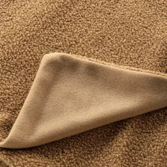 Manta con rizos (150 cm) Woly Camel 1