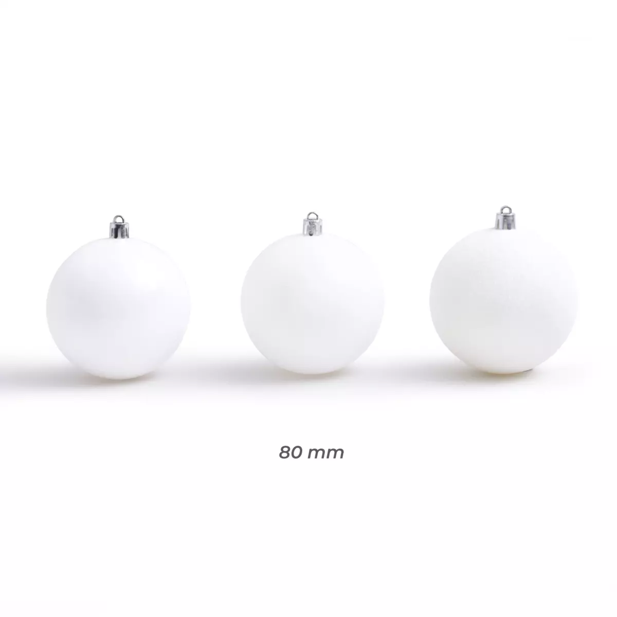 Lot De 30 Mini Boules De Noël + 1 étoile - 3 Cm - Paillettes Or Et Blanc - Avec Rubans De Suspension - Décoration Sapin