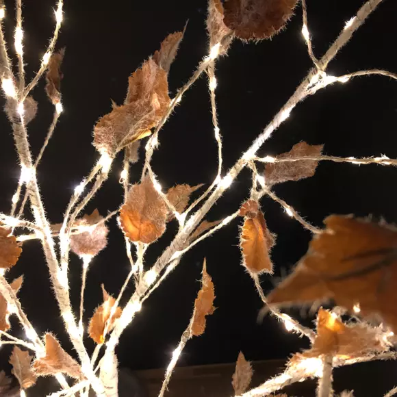 Árbol luminoso Faucia 180 cm Blanco cálido 2