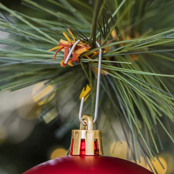 Set van 30 kerstballen (D80 mm) New Alpine Rood 3