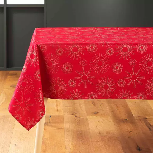 Tischdecke rechteckig (L300 cm) Pampille Rot 3