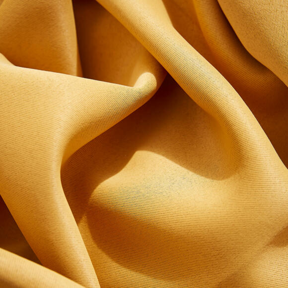 Rideau obscurcissant  (280 x 260 cm) Dark Jaune moutarde