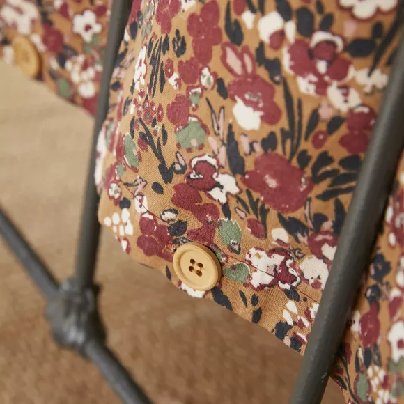 Housse de couette gaze de coton (140 cm) Constance Camel