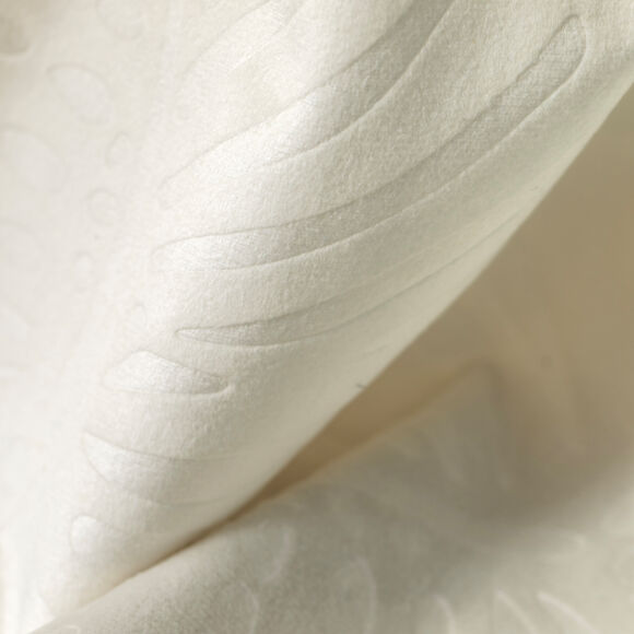 Cortina opaca terciopelo (180 x 260 cm) Fern Crudo