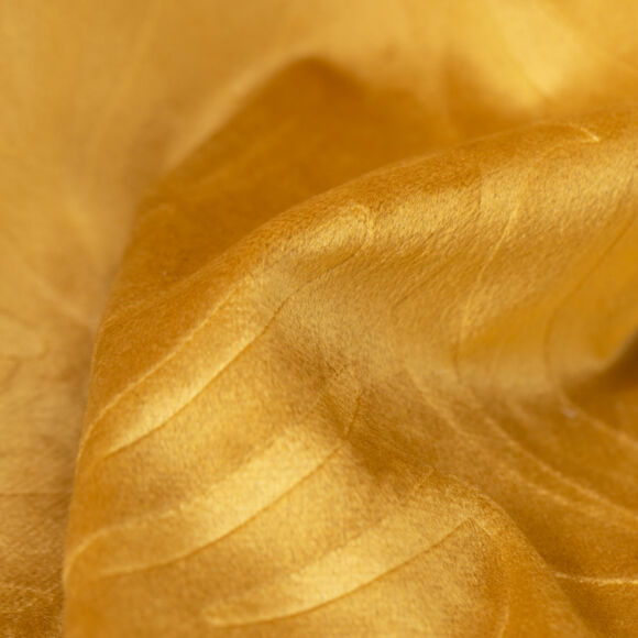 Cortina opaca terciopelo (140 x 280 cm) Fern Amarillo ocre