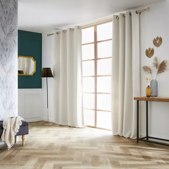 Cortina  opaca (140 x 260 cm) Dark Beige pampa