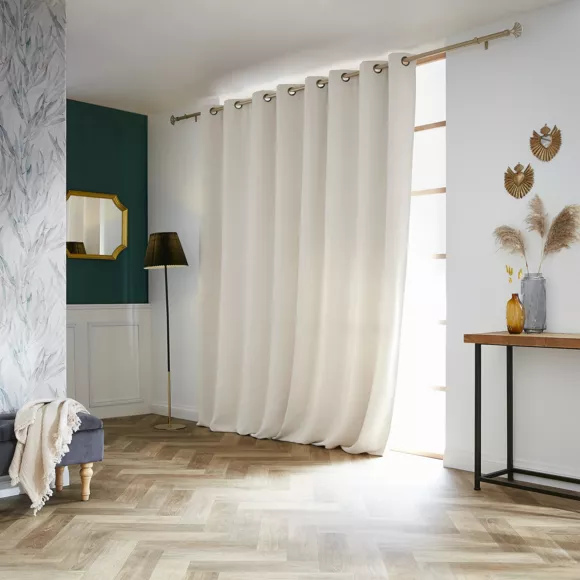 Rideau obscurcissant  (280 x 260 cm) Dark Beige pampa