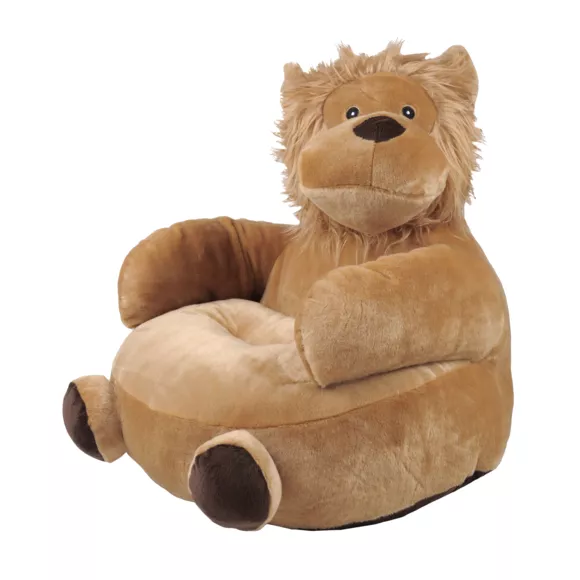 Taburete niño (45 x 45 cm) Zimba Marrón camel