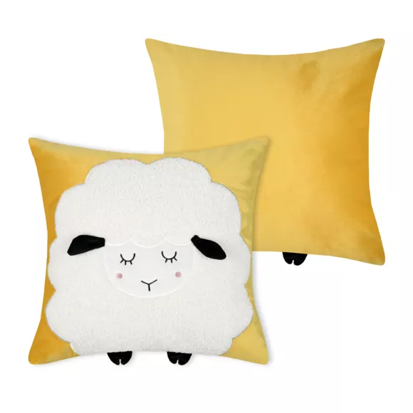 Cuscino bambino quadrato (40 x 40 cm) Mimy Bianco