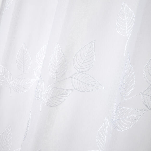 Tenda trasparente (140 x 260 cm) Manisa Bianco
