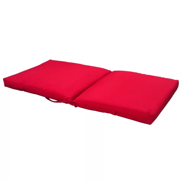 Cojín para silla con respaldo Mambo - Rojo