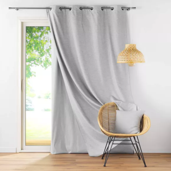 Cortina térmica con forro desmontable (140 x 260 cm) Coverline Gris claro