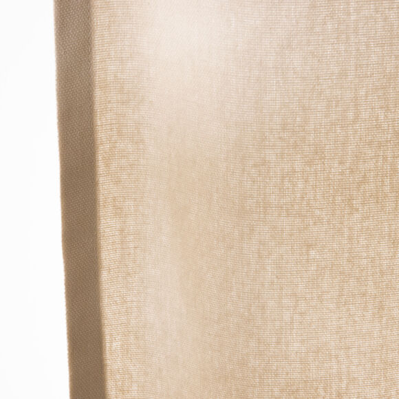 Rideau coton (140 x 260 cm) Pixel Beige grège
